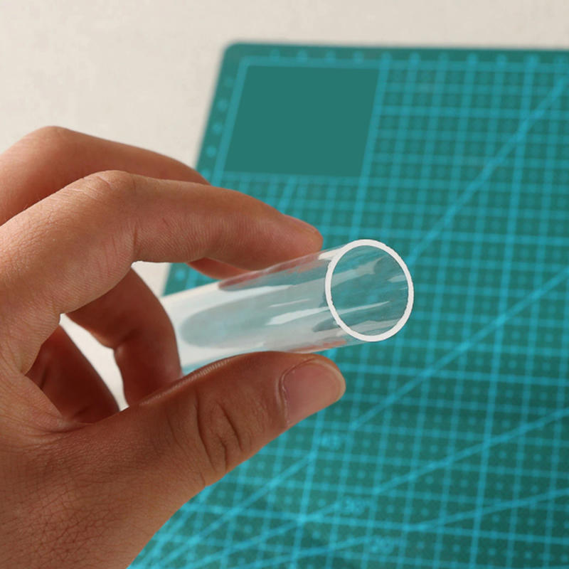 2PCS Clear Acrylic Rolling Pin Solid Clay Round Tube Roller Clear Clay Rolling Pins for Diy Art Craft