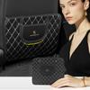 Leather Car Anti-Kick Mats Auto Seat Back Protector Cover For 911 Cayenne Panamera Macan Boxster Carrera-GT 928 918-Spyder