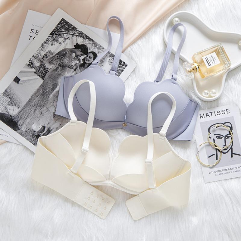Новое сексуальное нижнее белье без маркировки, толстая секция без бюстгальтера со стальным кольцом