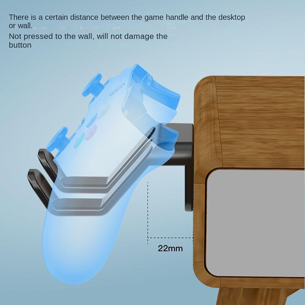 Storage Shelf Game Controller Stand Display Rack Gamepad Holder Headset Holder for PS4/Xbox/Switch