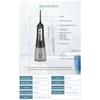 Cordless Water Flosser Dental Oral Irrigator with DIY Mode 300ml Water Tank IPX7 Waterproof