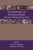 Книга Foundations of Evidence-Based Social Work Practice