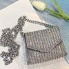 Dinner Water Diamond Handbag Brand Luxury Bag Women's Wallet Fashion Trend Versatile Women's Crossbody Square Bag