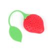 Cute Silicone Tea Infuser Food Grade Strawberry Shape Design Tea Filter Funny Tea Strainer