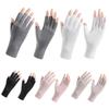 Nail Uv Protection Sunscreen Gloves High Elasticity Nail Art Mittens Nail Painting Gloves  Drive