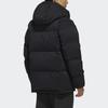 Adidas Reversible Hooded Down Jacket Men Outerwear Black EH4011