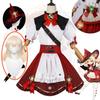 Game   Klee Blossoming Starlight Cosplay Costume New Skin Little Witch Klee Lolita Costume for Women