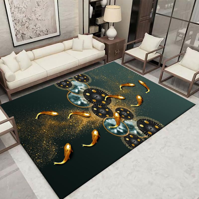 Living Room Carpet Decoration Floor Mat Large Area Home Non-slip Carpet Cloakroom Washable Carpets