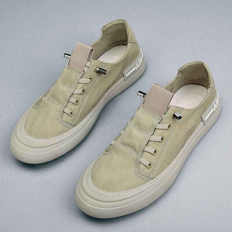 2024 Summer Men Sneakers Light Ice Silk Cloth Casual Shoes Men Breathable Walking Flat Shoes Man Loafers Zapatillas Hombre