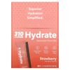 Hydrate, Electrolyte Drink Mix, Strawberry, 30 Sticks, 4.9 G (0.17 Oz) Each