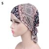 New Fashion Scarf Muslim Printed Headwear Cancer Chemo Hat Turban Hat Head Wrap Cap