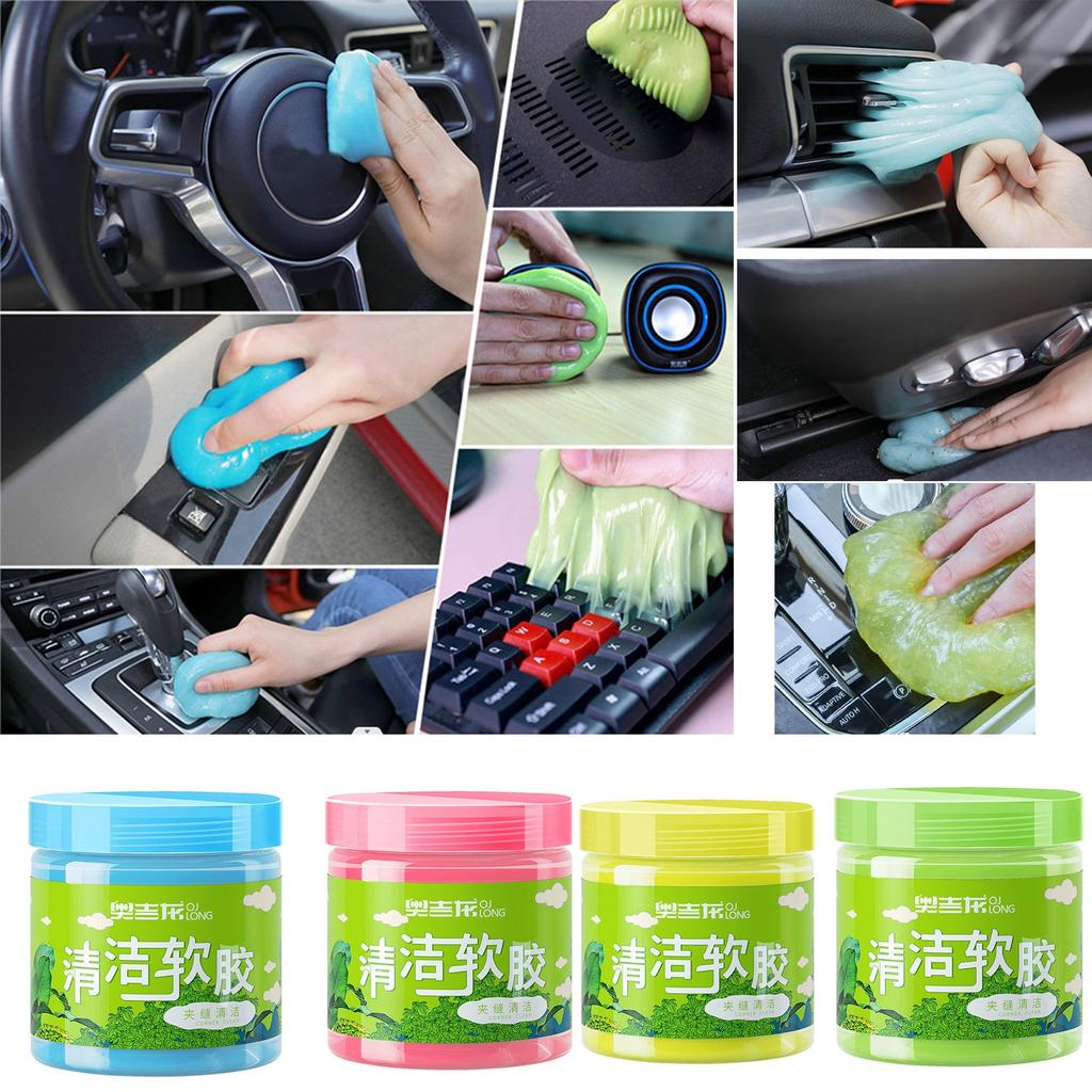 Vehicle Cleaning Jelly Compound Super Clean Slimy Gel Computer PC Laptop