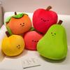 Cute Fruit Tomato Apple Pear Orange Persimmon Stuffed Toy Filled Doll Fruit Cushion Pillow Soft Plush Baby Girl Birthday Gift