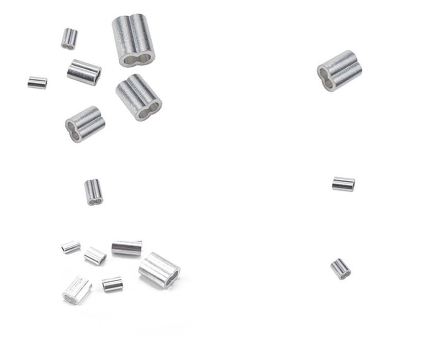 245-Pc M1.2-5/7-Size Aluminum Crimping Loop Sleeve Assortment Kit