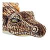 Jouet Peluche - DKD Home Decor - Crocodile - Marron - 46 X 22 X 8 Cm - Polyester