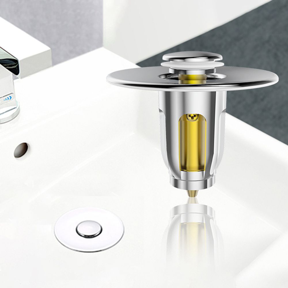 Sealing Drainage for Shower Room Sink Drain Cover Hair Catcher Pop-up Sink Drain Floor Drain