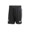 Manchester United 23/24 Away Elastic Waist Football Shorts Men Bottoms Black HR3683