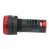 10 Pcs BERM LED Buzzer AD16?22SM Red Flash Alarm Indicator Lamp Buzzer Ac DC24V