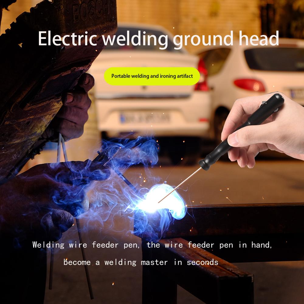 Portable Tig Spot Welding Soldering Machine Wire Feed Pen Accessories Spray Nozzle Tip Muffler Semi-Automatic Welder Tools