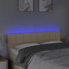 VidaXL LED Headboard Bedroom Furniture Double Bed Accessory Head of Bed Frame Interior Cream 3121615