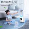 USB Plug-in Bladeless Fan Portable Air Conditioner Fan with 6 Speed Adjustment, Timing Spray