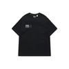 Letter Pattern Printed Cotton Crew Neck Short Sleeve T-Shirt Men Tops Black F51M229105FBK