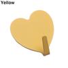 Supplies Heart-shaped No Trace Strong Adhesive Storage Racks Hanger Hooks Wall Hook Key Holder