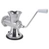 Manual Meat Grinder Silver Suction Cup Type Meat Mincing Machine Aluminum Alloy Sausage Filling Machine for Home Kitchen