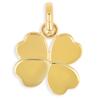 [Q8875] - Gold Plated 'Clover' Pendant - 13x13 Mm