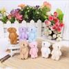 Plush Teddy Bear Doll 6Cm Long Hairy Joint Bear Diy Creative Handmade Jewelry Material Multi-Color