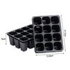 10Pcs 12 Cells Plant Starter Trays Germination Propagation For Garden Vegetable Fruit Germination Starter Plug Pot