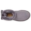 UGG Bailey Bling Bow Short Snow Boots Women Boots Purple Gray 1120864-SHA