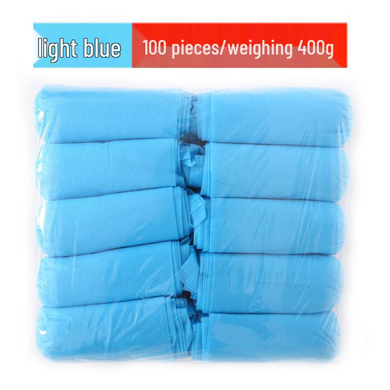 Waterproof Non-Slip Disposable Shoe Covers - Thickened, Non-Woven for Home & Computer Room Protection