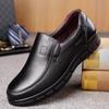 Leather Handmade Shoes Casual Shoes Men Flat Platform Walking Shoe Outdoor Footwear Loafers Breathable Business
