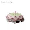 1PCS Ceramic Lotus Incense Burner Home Incense Insertion Base Feng Shui Decoration Offering Items In Front of Buddha