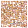 100Pcs/Set Q Baby Funny Corgi Stickers DIY Fashion Decals Stickers