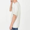 T-Shirt.ST Men's 10.2oz Short Sleeve Solid Cotton T-Shirt with Pocket, Greige, Size XL