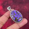 Copper Charoite Pendant Gemstone Jewelry, 925 Solid Sterling Silver Pendant, Handmade Gift For Wife Pendant Jewelry