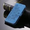 Emboss Leather Flip Phone Case For Iphone 14 13 Pro Max 11 12 Mini Xr X Xs Max 6 6s 7 8 Plus Se 2020 Luxury Wallet Bracket Cover