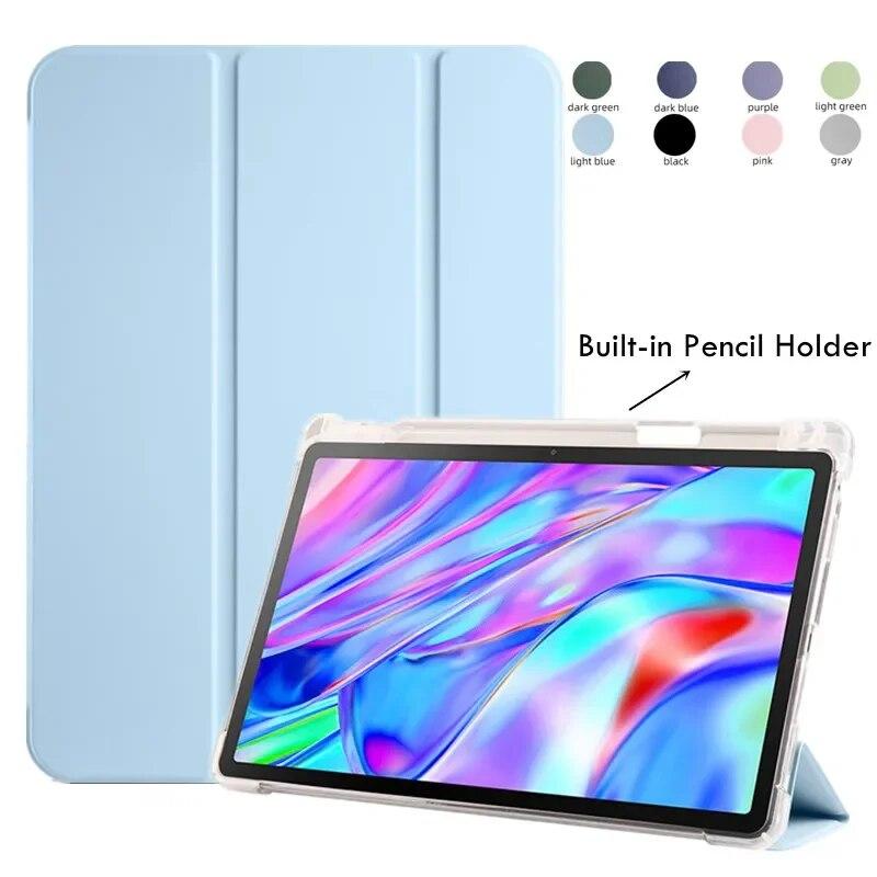 Leather Case for Huawei MatePad Pro 13.2 Case with Pencil Holder Clear Soft Cover for Huawei MatePad Pro 13 2 Cover PCE-W30 Tablet Case