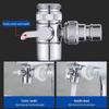 3-Way Diverter Valve for Basin Faucet, Washer Hose, & Shower Head