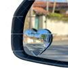 Heart-Shaped Frameless 360° HD Car Rearview Auxiliary Mirror