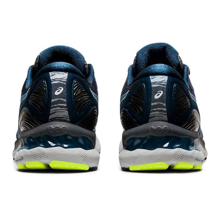 New Asics Gel Nimbus 23 4E Wide 'Carrier Grey Digital Aqua' 1011B005-020