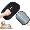Pet Hair Removal Tool Reusable Static Removal Gloves Double-Sided Grooming Gloves for Pets Removes Pet Fur Hair for Carpets