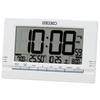 Seiko Clock Alarm Clock Table Clock Digital Radio Wave White 112 X 173 X 54mm SQ323W