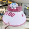 Children's Hat Girl Cartoon Big Hat Brim Sun Protection Hat Little Girl Outdoor Summer Sky Top Sun Hat