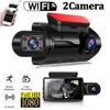 Dual Lens Dash Cam for Cars WIFI &APP Black Box 1080P Video Recorder Night Vision G-sensor Loop Record Dashcam Car Dvr Camera
