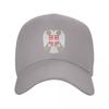 New  Serbian Eagle Coat Of Arms Baseball Cap Women Unisex Breathable Serbian Flag Dad Hat Outdoor Snapback Caps