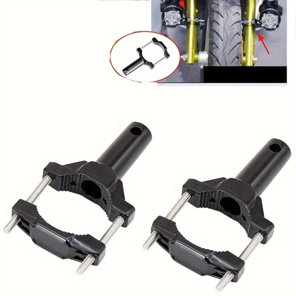 Aluminium Zinc Zinc Alloy Headlight Clamps Adjustable Bumper Headlight Bracket For Motorcycle Bumper