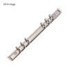 Notepad Accessory Metal Binder Clip Loose-leaf File Folder Ring Binder Notebook Binding Hoops